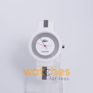 Lacoste Kids Quartz White Silicone Strap White Dial 40mm Watch 2020570 UAE DUBAI AJMAN SHARJAH ABU DHABI RAS AL KHAIMA UMM UL QUWAIN ALAIN FUJAIRAH