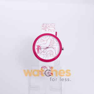 Lacoste Kids Quartz White Silicone Strap White Dial 40mm Watch 2020065 UAE DUBAI AJMAN SHARJAH ABU DHABI RAS AL KHAIMA UMM UL QUWAIN ALAIN FUJAIRAH
