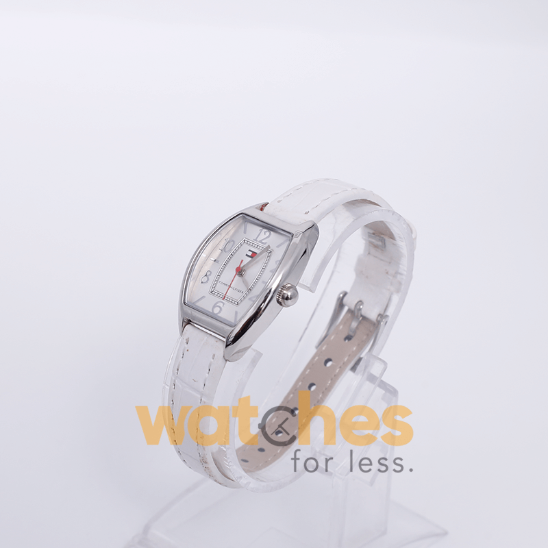 Tommy Hilfiger Women’s Quartz White Leather Strap Silver Dial 24mm Watch 1780760 UAE DUBAI AJMAN SHARJAH ABU DHABI RAS AL KHAIMA UMM UL QUWAIN ALAIN FUJAIRAH