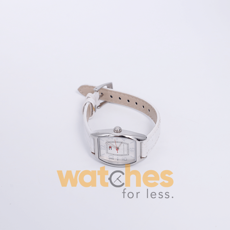 Tommy Hilfiger Women’s Quartz White Leather Strap Silver Dial 24mm Watch 1780760 UAE DUBAI AJMAN SHARJAH ABU DHABI RAS AL KHAIMA UMM UL QUWAIN ALAIN FUJAIRAH