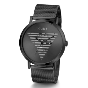 Guess Men’s Quartz Black Stainless Steel Black Dial 44mm Watch GW0502G2 UAE DUBAI AJMAN SHARJAH ABU DHABI RAS AL KHAIMA UMM UL QUWAIN ALAIN FUJAIRAH