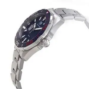 Tag Heuer Aquaracer Men’s Quartz Swiss Made Silver Stainless Steel Blue Dial 43mm Watch WAY101J.BA0746 UAE DUBAI AJMAN SHARJAH ABU DHABI RAS AL KHAIMA UMM UL QUWAIN ALAIN FUJAIRAH
