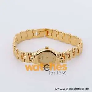Yema Women’s Quartz Gold Stainless Steel Gold Dial 19mm Watch MTA026X