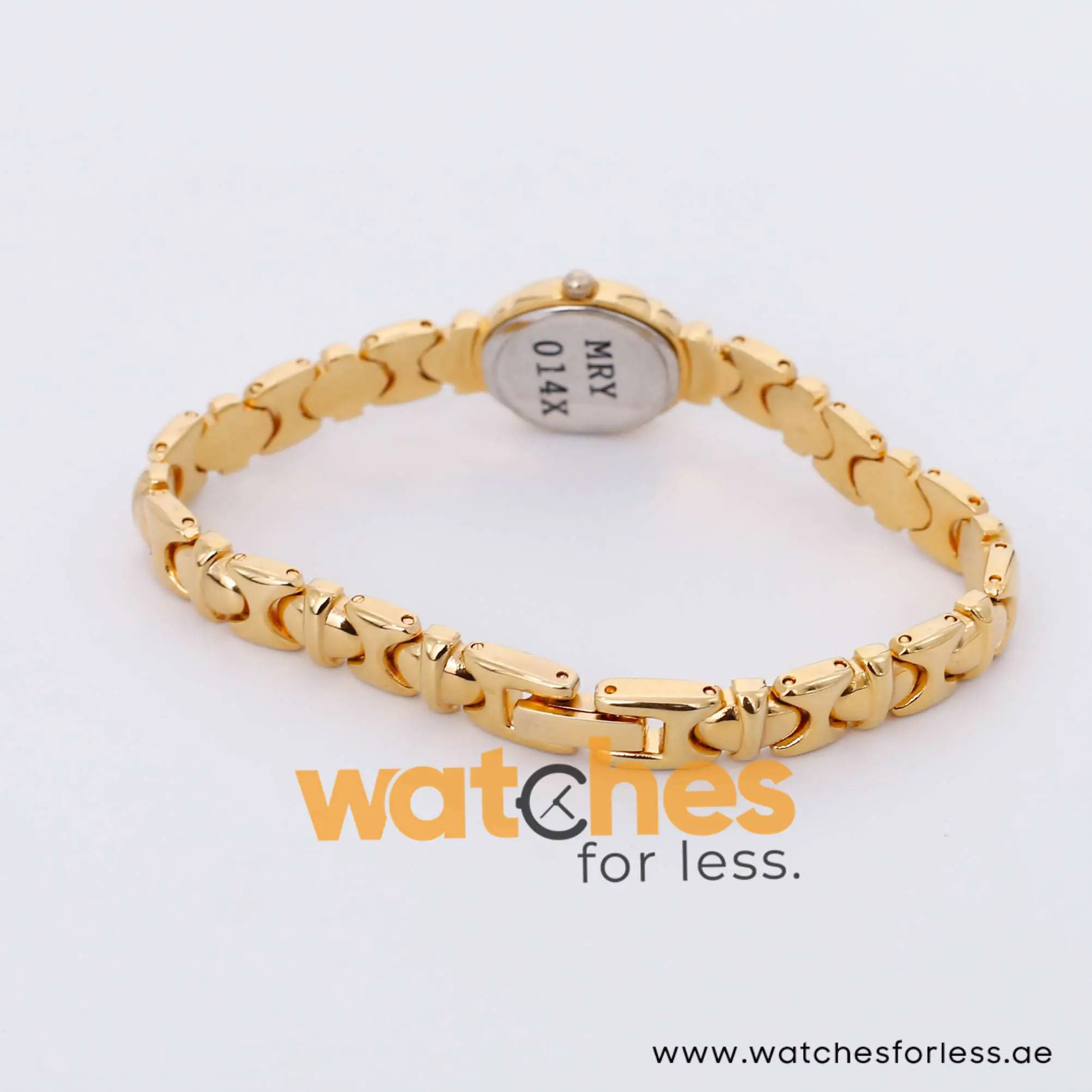 Yema Women’s Quartz Gold Stainless Steel Beige Dial 17mm Watch MRY014X