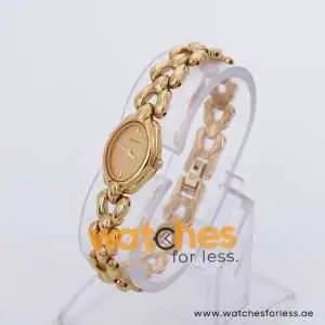 Yema Women’s Quartz Gold Stainless Steel Gold Dial 17mm Watch MRY012X