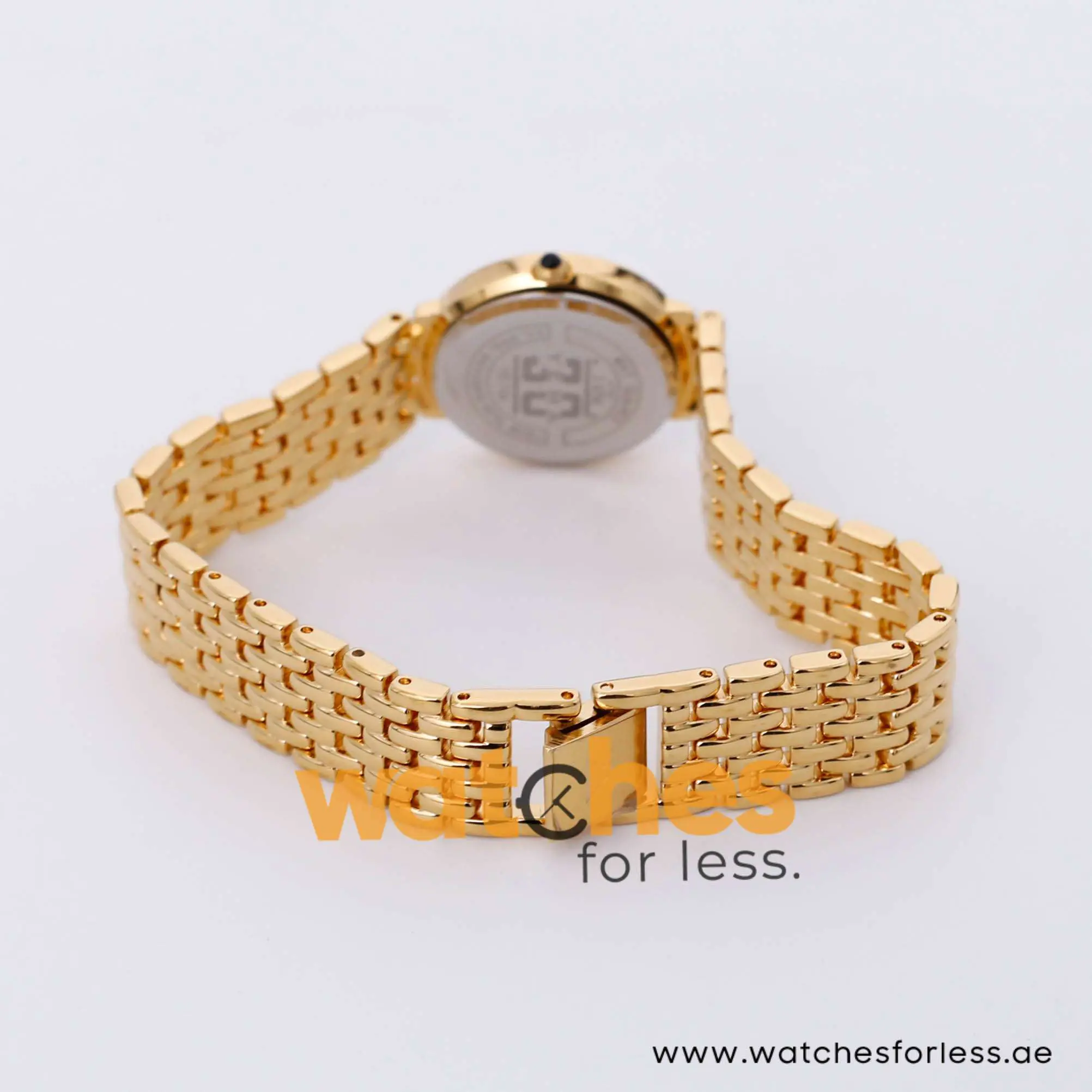 Yema Women’s Quartz Gold Stainless Steel White Dial 24mm Watch YE704