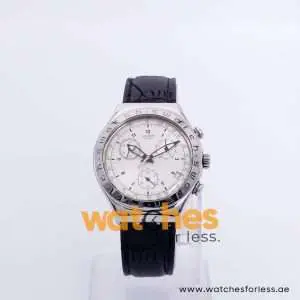 Swatch Men’s Swiss Made Quartz Black Leather Strap Silver Dial 40mm Watch YCS4006AG UAE DUBAI AJMAN SHARJAH ABU DHABI RAS AL KHAIMA UMM UL QUWAIN ALAIN FUJAIRAH