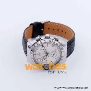 Swatch Men’s Swiss Made Quartz Black Leather Strap Silver Dial 40mm Watch YCS4006AG UAE DUBAI AJMAN SHARJAH ABU DHABI RAS AL KHAIMA UMM UL QUWAIN ALAIN FUJAIRAH