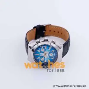 Swatch Men’s Swiss Made Black Leather Strap Blue Dial 40mm Watch YCS426G UAE DUBAI AJMAN SHARJAH ABU DHABI RAS AL KHAIMA UMM UL QUWAIN ALAIN FUJAIRAH