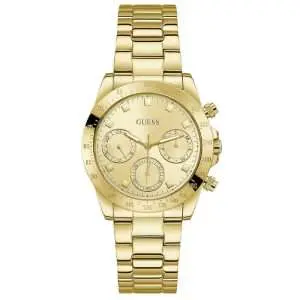 Guess Women’s Quartz Gold Stainless Steel Gold Dial 38mm Watch GW0314L2 UAE DUBAI AJMAN SHARJAH ABU DHABI RAS AL KHAIMA UMM UL QUWAIN ALAIN FUJAIRAH