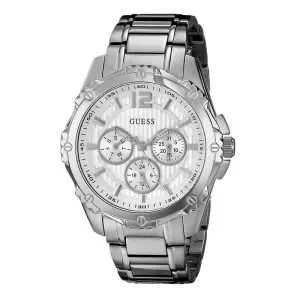 Guess Women’s Quartz Silver Stainless Steel Silver Dial 39mm Watch W0232L1 UAE DUBAI AJMAN SHARJAH ABU DHABI RAS AL KHAIMA UMM UL QUWAIN ALAIN FUJAIRAH