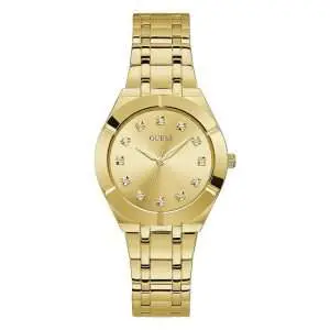 Guess Women’s Quartz Gold Stainless Steel Gold Dial 36mm Watch GW0114L2 UAE DUBAI AJMAN SHARJAH ABU DHABI RAS AL KHAIMA UMM UL QUWAIN ALAIN FUJAIRAH