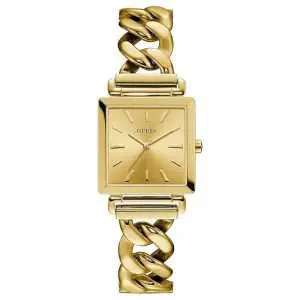 Guess Women’s Quartz Gold Stainless Steel Gold Dial 28mm Watch W1029L2 UAE DUBAI AJMAN SHARJAH ABU DHABI RAS AL KHAIMA UMM UL QUWAIN ALAIN FUJAIRAH