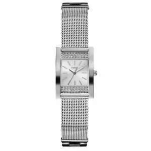 Guess Women’s Quartz Silver Stainless Steel Silver Dial 25mm Watch W0127L1 UAE DUBAI AJMAN SHARJAH ABU DHABI RAS AL KHAIMA UMM UL QUWAIN ALAIN FUJAIRAH