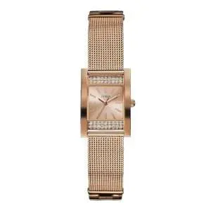 Guess Women’s Quartz Rose Gold Stainless Steel Rose Gold Dial 25mm Watch W0127L3 UAE DUBAI AJMAN SHARJAH ABU DHABI RAS AL KHAIMA UMM UL QUWAIN ALAIN FUJAIRAH
