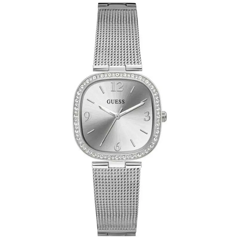 Guess Women’s Quartz Silver Stainless Steel Silver Dial 32mm Watch GW0354L1 UAE DUBAI AJMAN SHARJAH ABU DHABI RAS AL KHAIMA UMM UL QUWAIN ALAIN FUJAIRAH