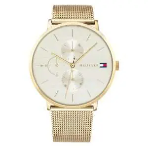 Tommy Hilfiger Women’s Quartz Gold Stainless Steel Gold Dial 40mm Watch 1781943