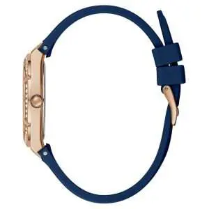 Guess Women’s Quartz Blue Silicone Strap Blue Dial 36mm Watch GW0034L4