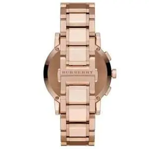 Burberry Women’s Quartz Quartz Rose Gold Stainless Steel Beige Dial 38mm Watch BU9703