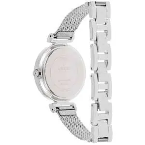 Guess Women’s Quartz Silver Stainless Steel White Dial 32mm Watch W1152L1 UAE DUBAI AJMAN SHARJAH ABU DHABI RAS AL KHAIMA UMM UL QUWAIN ALAIN FUJAIRAH