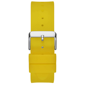 Guess Men’s Quartz Yellow Silicone Strap Black Dial 43mm Watch GW0203G6 UAE DUBAI AJMAN SHARJAH ABU DHABI RAS AL KHAIMA UMM UL QUWAIN ALAIN FUJAIRAH