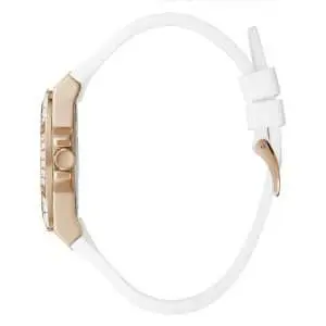 Guess Women’s Quartz White Silicone Strap White Dial 39mm Watch GW0118L4 UAE DUBAI AJMAN SHARJAH ABU DHABI RAS AL KHAIMA UMM UL QUWAIN ALAIN FUJAIRAH