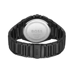 Hugo Boss Men’s Quartz Black Stainless Steel Beige Dial 46mm Watch 1514043 UAE DUBAI AJMAN SHARJAH ABU DHABI RAS AL KHAIMA UMM UL QUWAIN ALAIN FUJAIRAH