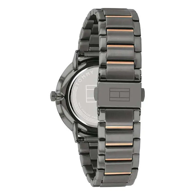 Tommy Hilfiger Women’s Quartz Two-tone Stainless Steel Grey Dial 38mm Watch 1782300