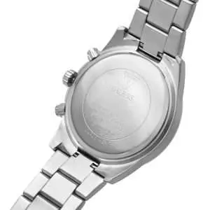 Guess Men’s Quartz Silver Stainless Steel Blue Dial 42mm Watch GW0329G1 UAE DUBAI AJMAN SHARJAH ABU DHABI RAS AL KHAIMA UMM UL QUWAIN ALAIN FUJAIRAH