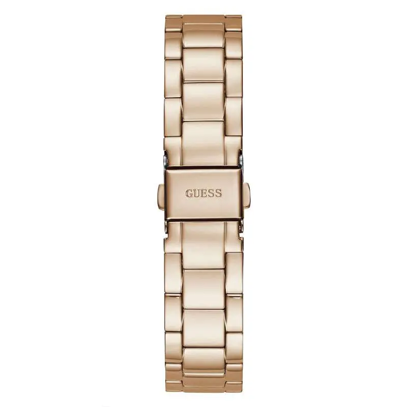 Guess Women’s Quartz Rose Gold Stainless Steel Brown Dial 36mm Watch GW0307L3 UAE DUBAI AJMAN SHARJAH ABU DHABI RAS AL KHAIMA UMM UL QUWAIN ALAIN FUJAIRAH