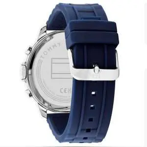 Tommy Hilfiger Men’s Quartz Blue Silicone Strap Blue Dial 50mm Watch 1710489 UAE DUBAI AJMAN SHARJAH ABU DHABI RAS AL KHAIMA UMM UL QUWAIN ALAIN FUJAIRAH