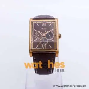 Hugo Boss Men’s Quartz Brown Leather Strap Brown Dial 36mm Watch 1512403 UAE DUBAI AJMAN SHARJAH ABU DHABI RAS AL KHAIMA UMM UL QUWAIN ALAIN FUJAIRAH