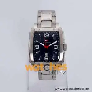 Tommy Hilfiger Men’s Quartz Silver Stainless Steel Dark Blue Dial 39mm Watch 1790657 UAE DUBAI AJMAN SHARJAH ABU DHABI RAS AL KHAIMA UMM UL QUWAIN ALAIN FUJAIRAH