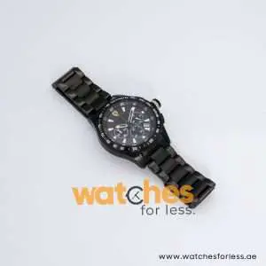 Ferrari Men’s Quartz Black Stainless Steel Black Dial 44mm Watch 0830046 UAE DUBAI AJMAN SHARJAH ABU DHABI RAS AL KHAIMA UMM UL QUWAIN ALAIN FUJAIRAH
