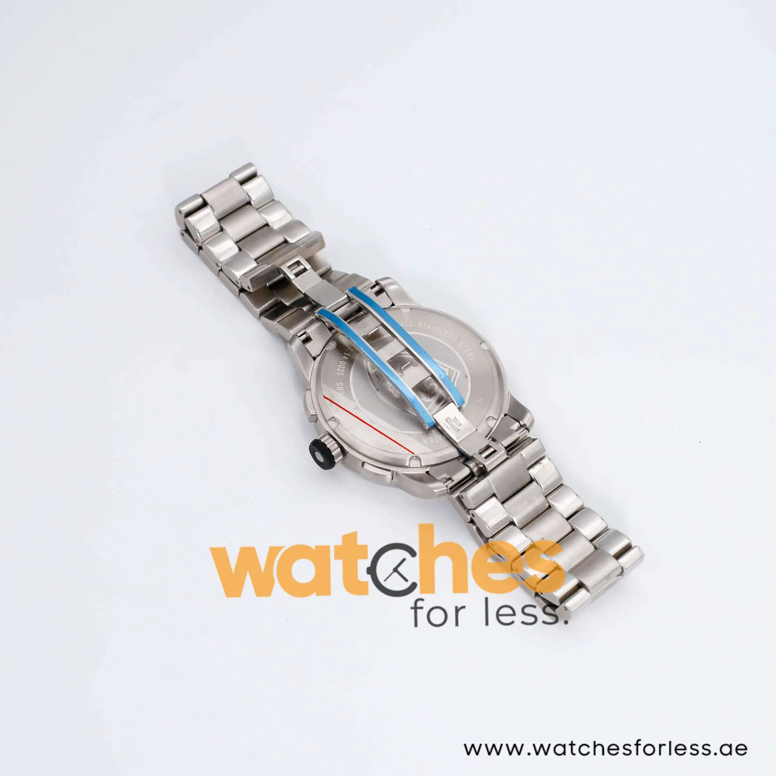 Ferrari Men’s Quartz Silver Stainless Steel Blue Dial 44mm Watch 830053 UAE DUBAI AJMAN SHARJAH ABU DHABI RAS AL KHAIMA UMM UL QUWAIN ALAIN FUJAIRAH