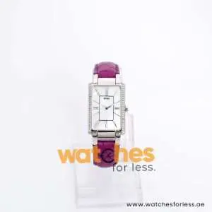 Hugo Boss Women’s Quartz Purple Leather Strap Mother Of Pearl Dial 25mm Watch 1502202 UAE DUBAI AJMAN SHARJAH ABU DHABI RAS AL KHAIMA UMM UL QUWAIN ALAIN FUJAIRAH
