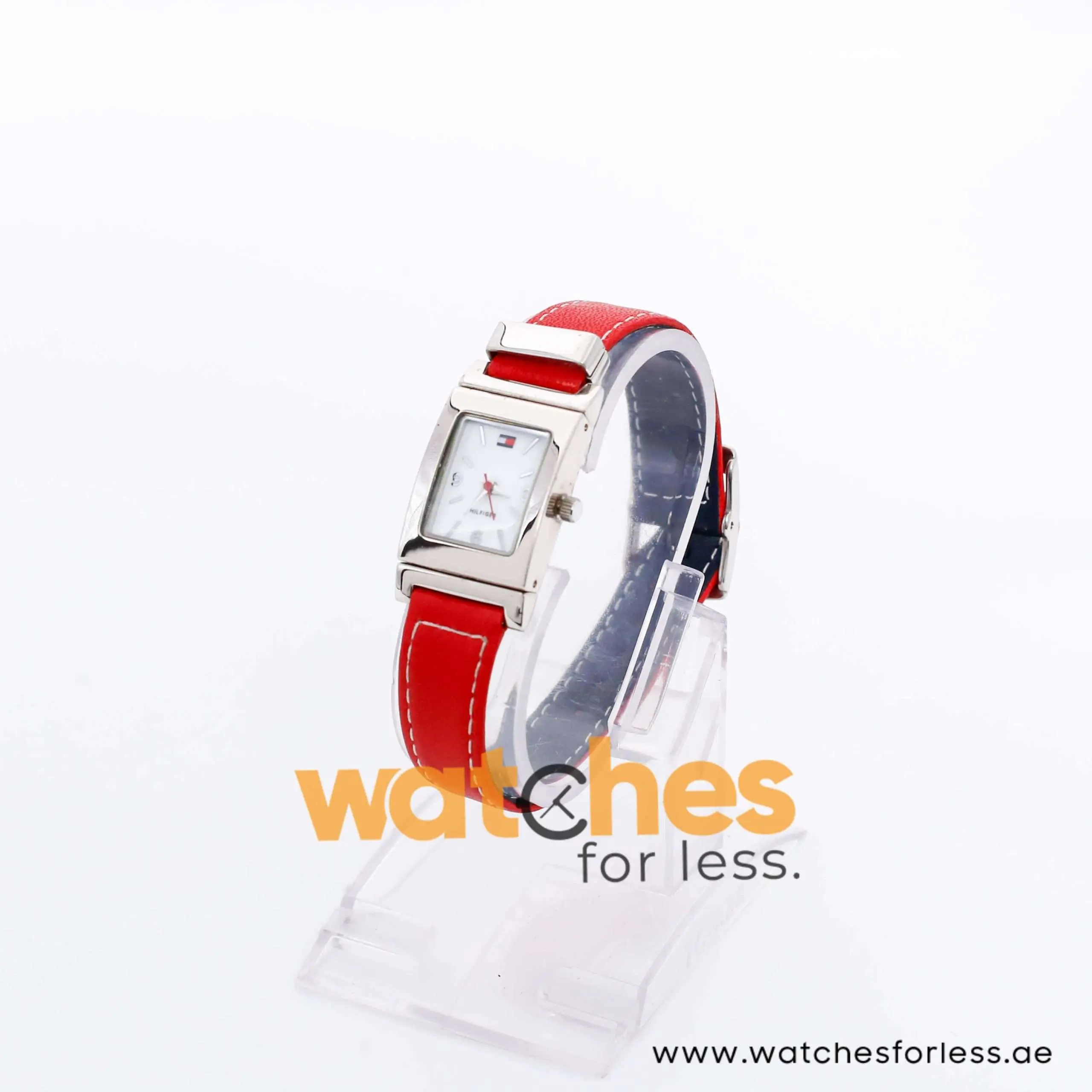 Tommy Hilfiger Women’s Quartz Leather Strap White Dial 20mm Watch 1700161 UAE DUBAI AJMAN SHARJAH ABU DHABI RAS AL KHAIMA UMM UL QUWAIN ALAIN FUJAIRAH
