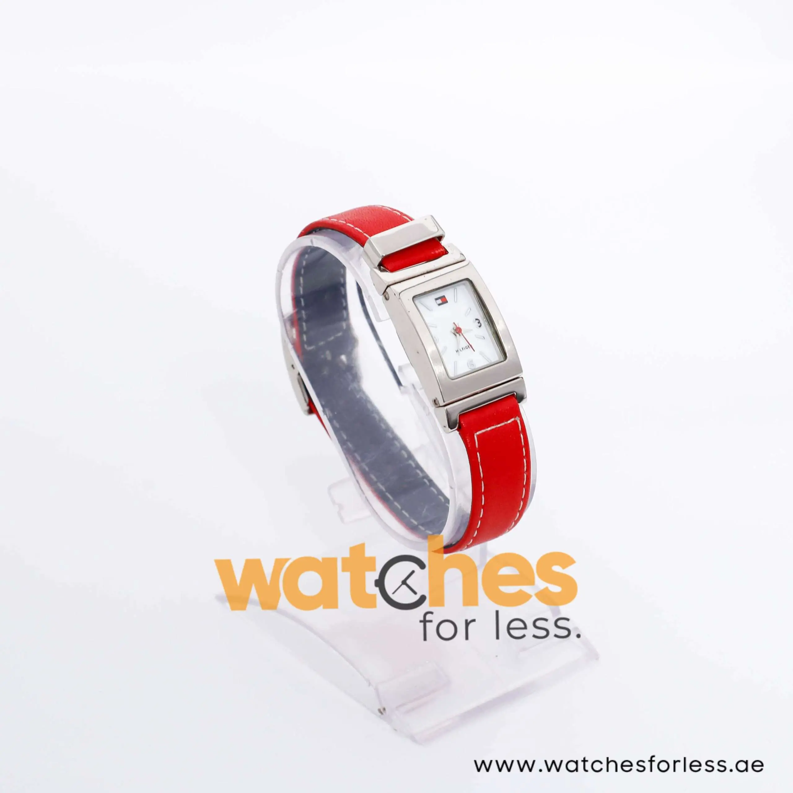 Tommy Hilfiger Women’s Quartz Leather Strap White Dial 20mm Watch 1700161 UAE DUBAI AJMAN SHARJAH ABU DHABI RAS AL KHAIMA UMM UL QUWAIN ALAIN FUJAIRAH