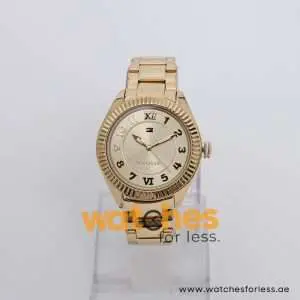 Tommy Hilfiger Women’s Quartz Gold Stainless Steel Gold Dial 40mm Watch 1781345 UAE DUBAI AJMAN SHARJAH ABU DHABI RAS AL KHAIMA UMM UL QUWAIN ALAIN FUJAIRAH