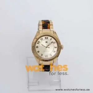 Tommy Hilfiger Women’s Quartz Two-tone Stainless Steel Gold Dial 40mm Watch 1781347 UAE DUBAI AJMAN SHARJAH ABU DHABI RAS AL KHAIMA UMM UL QUWAIN ALAIN FUJAIRAH