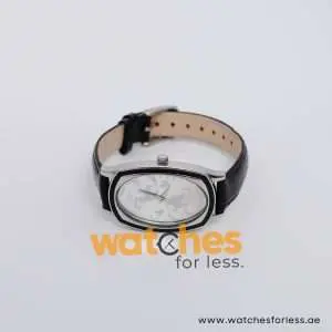 Elle Women’s Quartz Black Leather Strap Silver Dial 28mm Watch EL20005S04C UAE DUBAI AJMAN SHARJAH ABU DHABI RAS AL KHAIMA UMM UL QUWAIN ALAIN FUJAIRAH