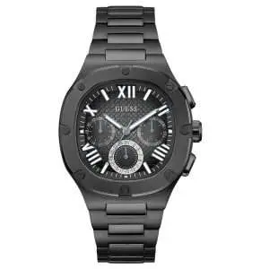 Guess Men’s Quartz Black Stainless Steel Black Dial 42mm Watch GW0572G3 UAE DUBAI AJMAN SHARJAH ABU DHABI RAS AL KHAIMA UMM UL QUWAIN ALAIN FUJAIRAH