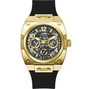 Guess Men’s Quartz Black Silicone Strap Black Dial 43mm Watch GW0569G2 UAE DUBAI AJMAN SHARJAH ABU DHABI RAS AL KHAIMA UMM UL QUWAIN ALAIN FUJAIRAH
