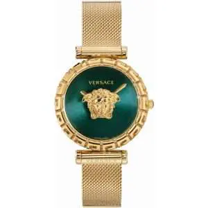 Versace Women’s Quartz Swiss Made Gold Stainless Steel Green Dial 37mm Watch VEDV00819 UAE DUBAI AJMAN SHARJAH ABU DHABI RAS AL KHAIMA UMM UL QUWAIN ALAIN FUJAIRAH
