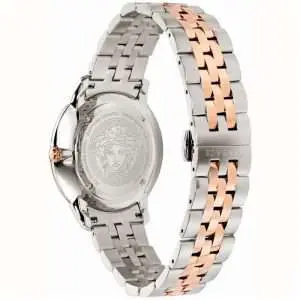 Versace Women’s Quartz Swiss Made Two Tone Stainless Steel Blue Dial 38mm Watch VELR00619 UAE DUBAI AJMAN SHARJAH ABU DHABI RAS AL KHAIMA UMM UL QUWAIN ALAIN FUJAIRAH