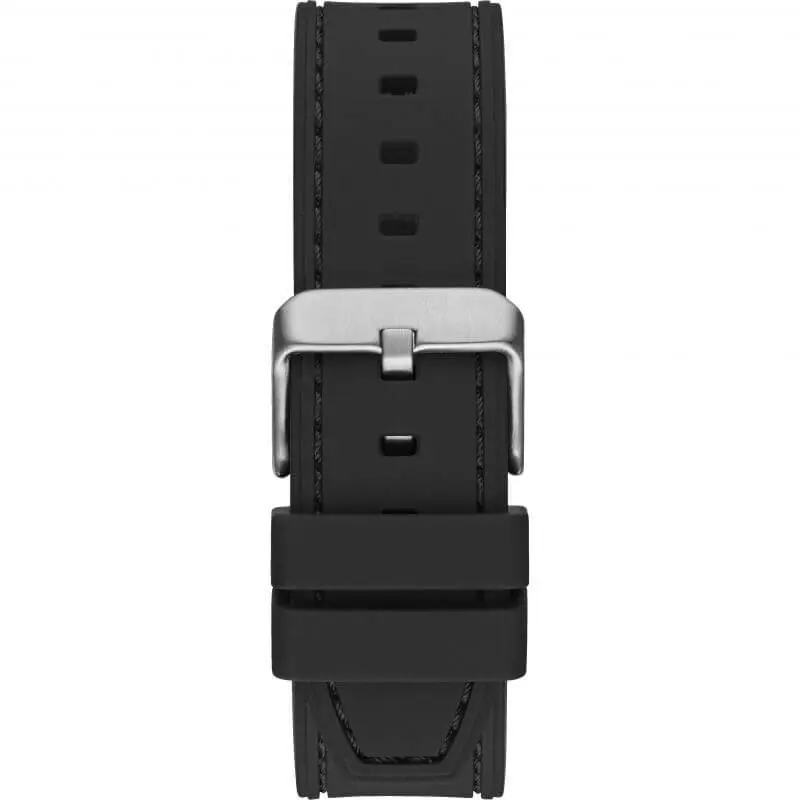 Guess Men’s Quartz Black Silicone Strap Grey Dial 42mm Watch GW0571G1 UAE DUBAI AJMAN SHARJAH ABU DHABI RAS AL KHAIMA UMM UL QUWAIN ALAIN FUJAIRAH