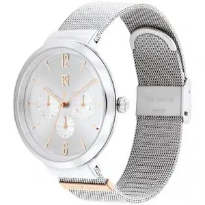 Tommy Hilfiger Women’s Quartz Silver Stainless Silver Dial 40mm Watch 1782537 UAE DUBAI AJMAN SHARJAH ABU DHABI RAS AL KHAIMA UMM UL QUWAIN ALAIN FUJAIRAH