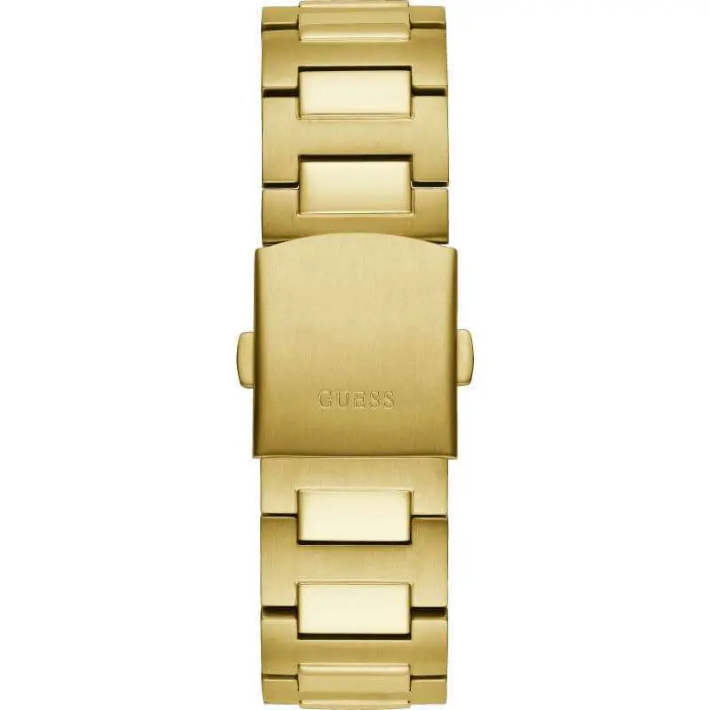 Guess Men’s Quartz Gold Stainless Steel Black Dial 42mm Watch GW0572G2 UAE DUBAI AJMAN SHARJAH ABU DHABI RAS AL KHAIMA UMM UL QUWAIN ALAIN FUJAIRAH
