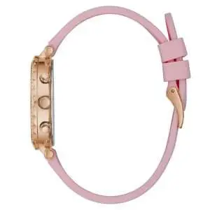 Guess Women’s Quartz Pink Silicone Strap Silver Dial 37mm Watch GW0113L4 UAE DUBAI AJMAN SHARJAH ABU DHABI RAS AL KHAIMA UMM UL QUWAIN ALAIN FUJAIRAH