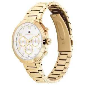 Tommy Hilfiger Women’s Quartz Gold Stainless Steel Silver Dial 38mm Watch 1782490 UAE DUBAI AJMAN SHARJAH ABU DHABI RAS AL KHAIMA UMM UL QUWAIN ALAIN FUJAIRAH
